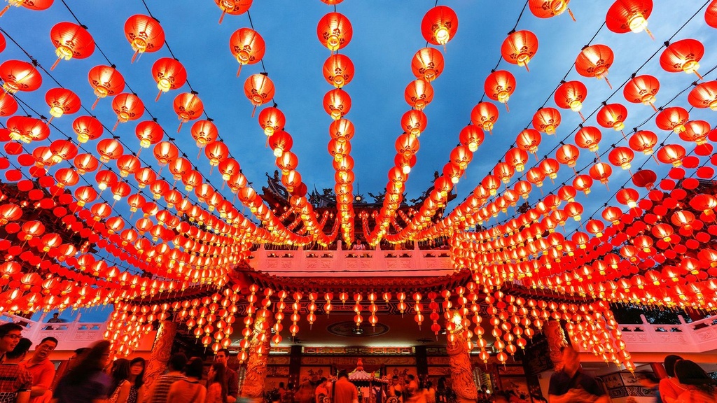 Chinees Nieuwjaar, Guangzhou, China